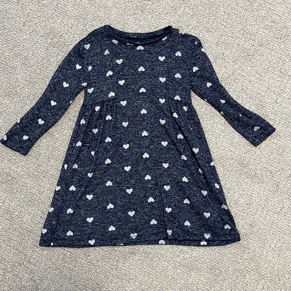 Baby Gap Blue Long Sleeve Dress in Sz 4T